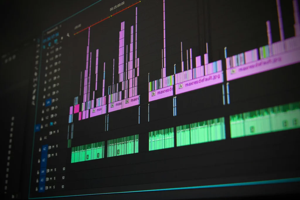 Image de logiciel Pistes d'enregistrements audio- sert à nous contacter